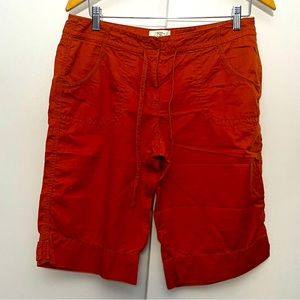 Loft Burnt Orange Size 6 Capris